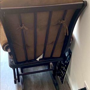 Rocking chair and stool set